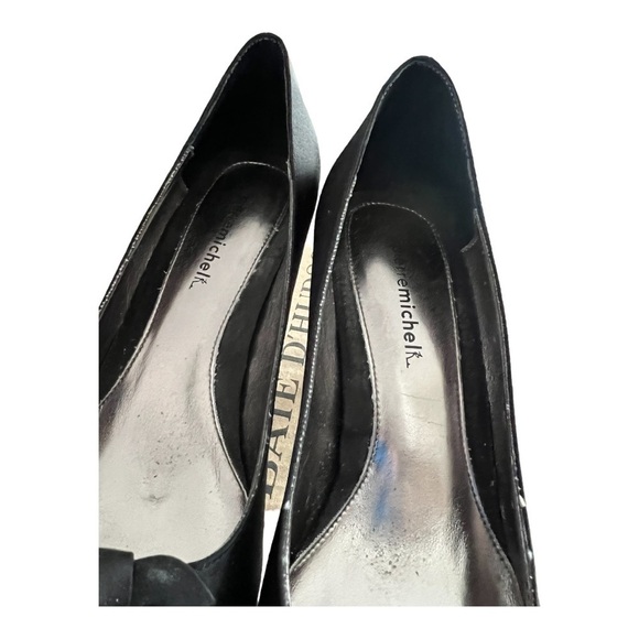 EUC Pierre Michel Black Party Heels | Size 7 - Picture 9 of 9